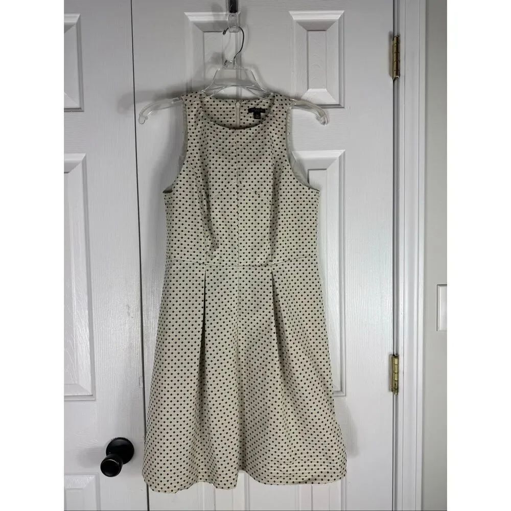 Ann Taylor Womens Dot Dress Size 4P